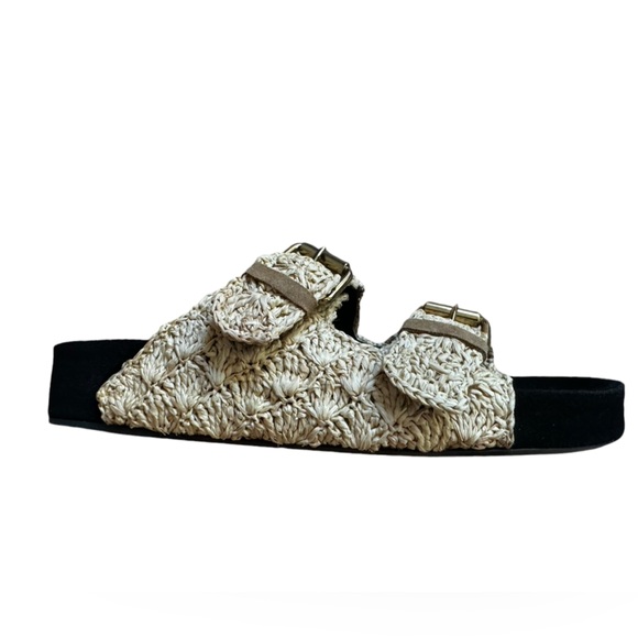 ISABEL MARANT LENNYO SANDALS
lennyo open-toed raffia sandals Sz 40 - Picture 4 of 6